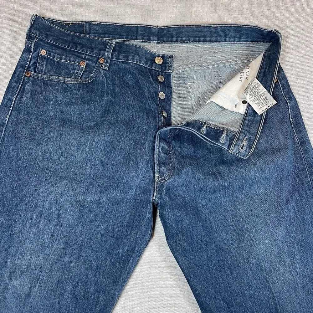Levi's Mens 501 XX Jeans Tag 42x32 Fits (40x32) Straight Leg Button Fly 5-Pocket